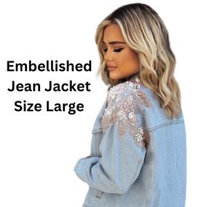Embellished Jean Jacket